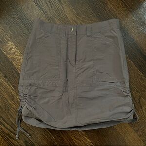 Woolrich cargo grey mini skirt
